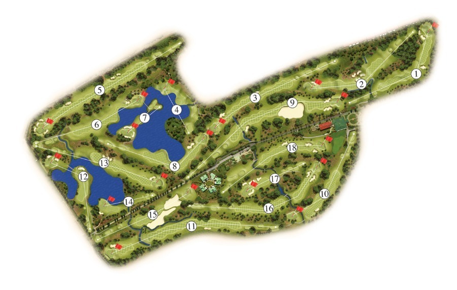 Golf Club Lignano mappa