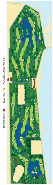 Golf Club Grado mappa
