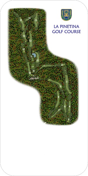 La Pinetina Golf Club mappa