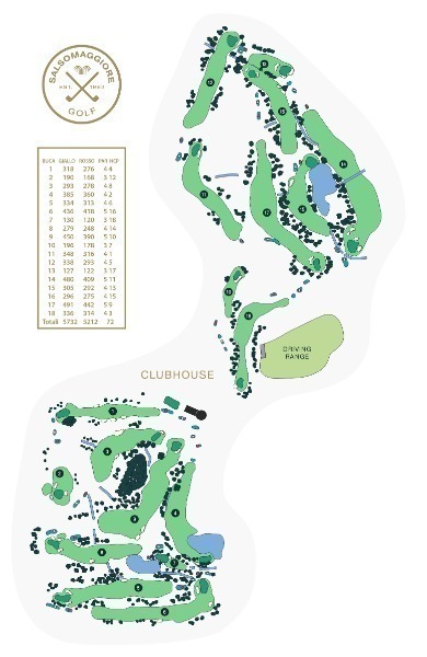 Golf Salsomaggiore Terme mappa
