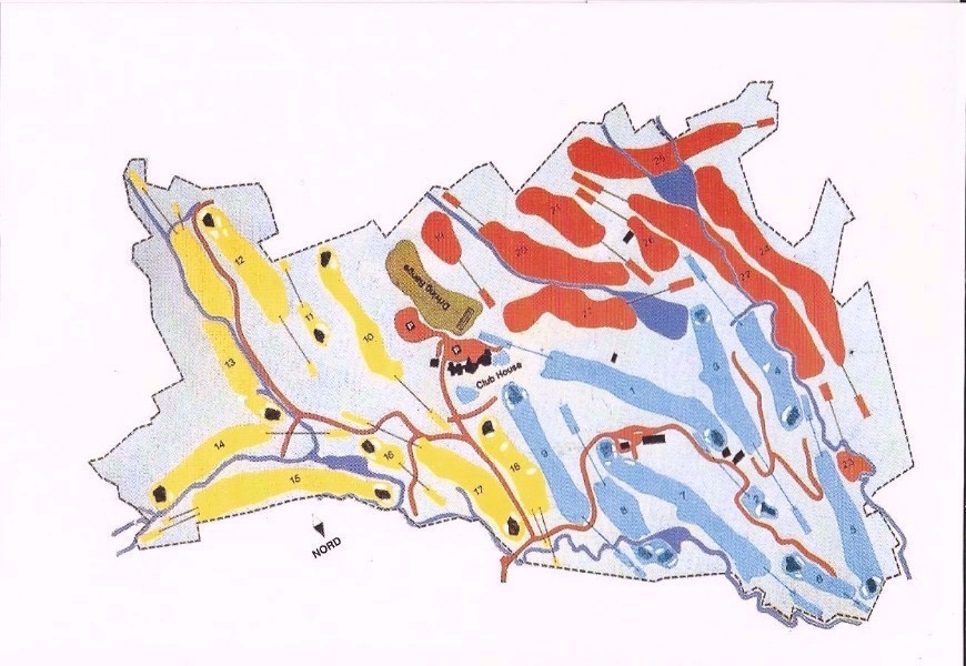 Golf Club Bergamo L'Albenza mappa