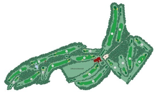 Circolo Golf Villa D'Este mappa