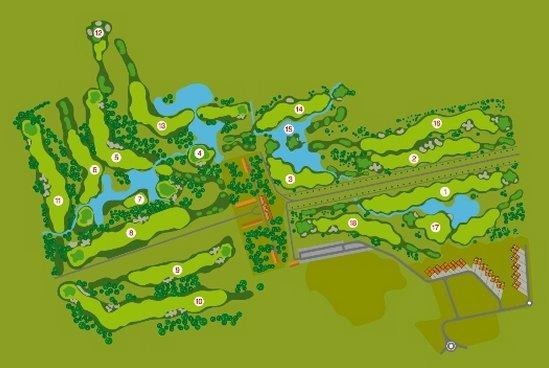 Golf Club Ca' Amata mappa