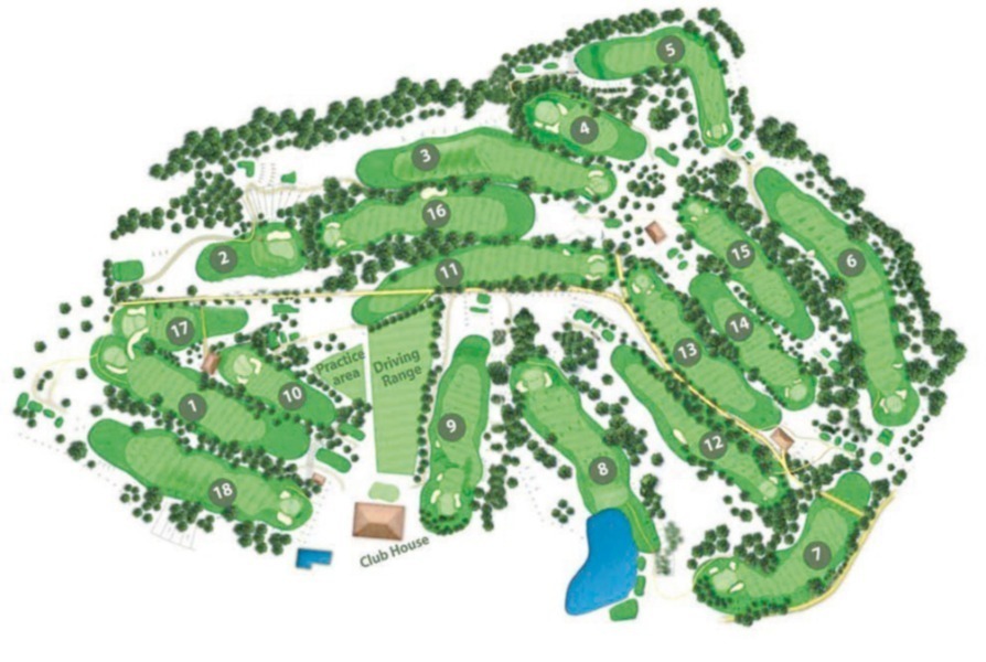 Golf Club Bologna mappa